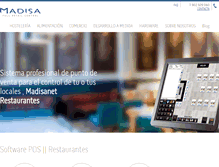 Tablet Screenshot of madisa.es
